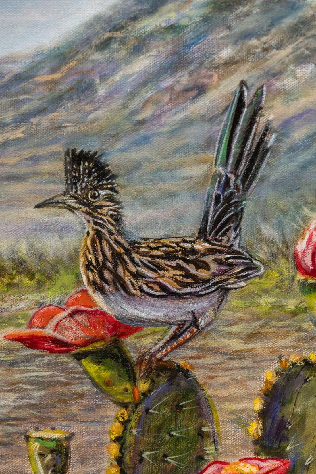 Gilbert Duran | Roadrunner in Cactus