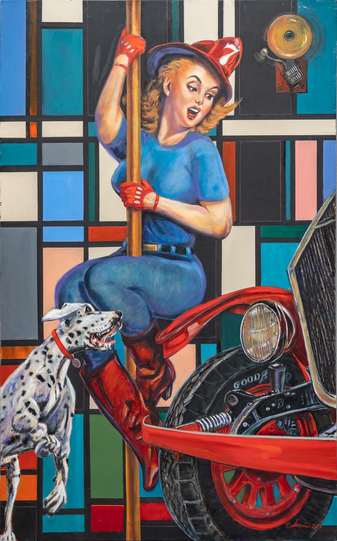 Gilbert Duran | Firefighter Pinup
