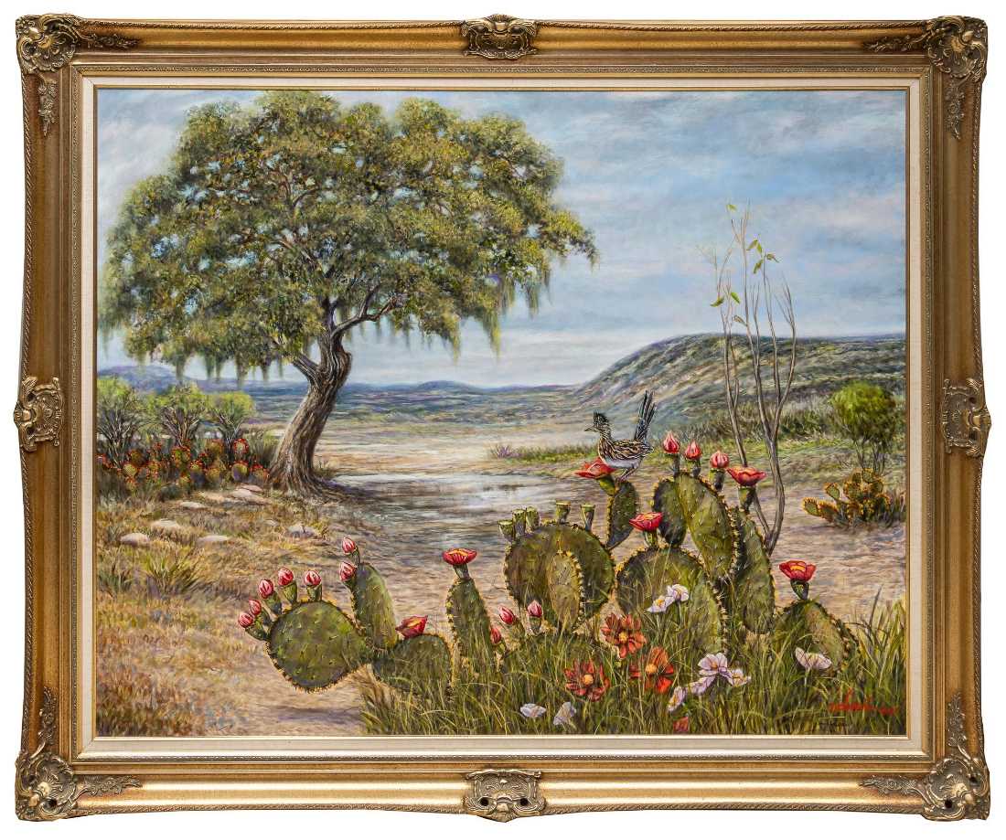 Gilbert Duran | Roadrunner in Cactus