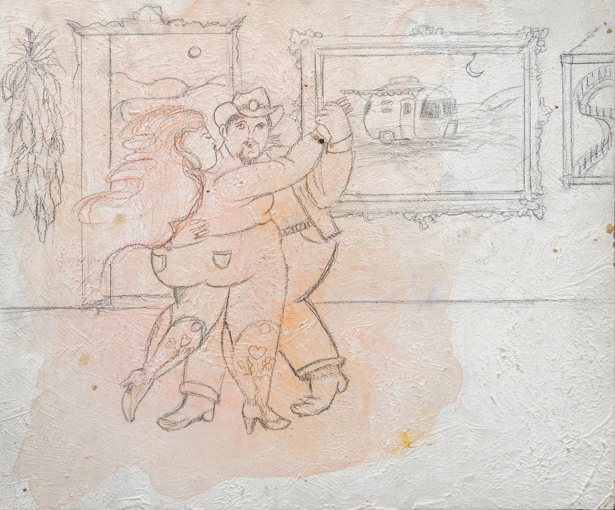 Gilbert Duran | Tejano Botero Underdrawing